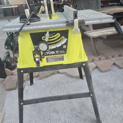 15 Amp Table Saw 