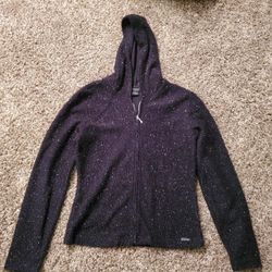 Y2K Guess Jeans Small Full Zip Hoodie Sweatshirt Junior L jacket sparkle glitter
Excellent pre-owned condition
Black color, shimmery material
Size L