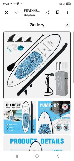Paddleboard. Inflatable