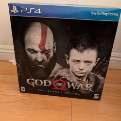 God of war collector's edition new ps4