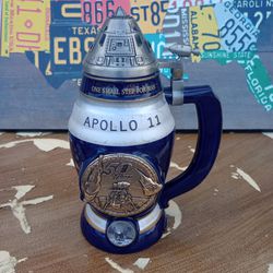 Bradford Exchange Apollo 11 50th Anniversary Heirloom Porcelain Stein

