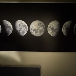 Lunar Phase Canvas