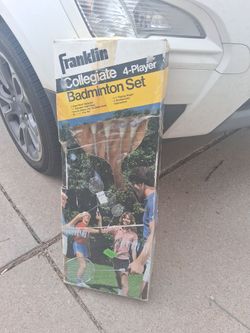Franklin Collegiate 4-Player Badminton Set