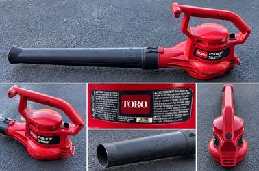 Toro Power Sweep 7-Amp Electric Leaf Blower – Model 51586
