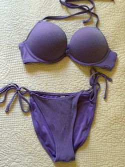 Purple Victoria Secret/Pink Push up bikini