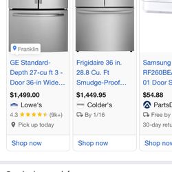 $600 For A Stainless Steel Refrigerator