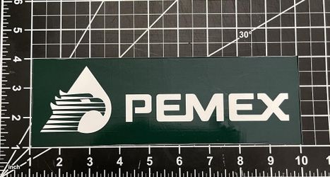 Pemex Adhesive Vinyl Sticker