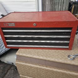 Price Is Firm.. Craftsman Metal Table Top Tool Box