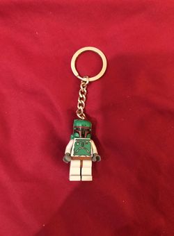 Lego Star Wars Green Boba Fett Keychain