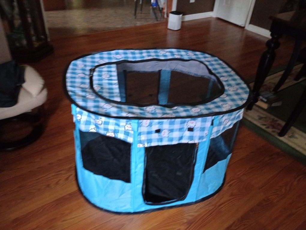 Extra Large  Pet Portable Foldable Play Pen Kennel 