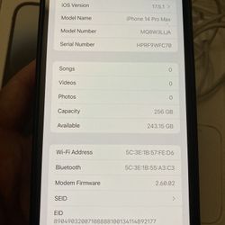 iphone 14 pro max 256gb factory unlocked any carriers