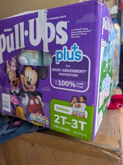 Pampers pull ups 2t-3t