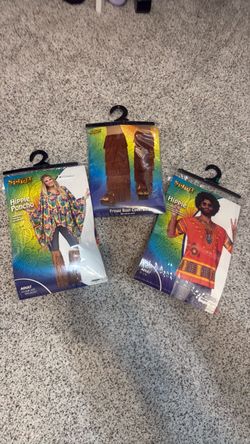 Hippie couples costumes