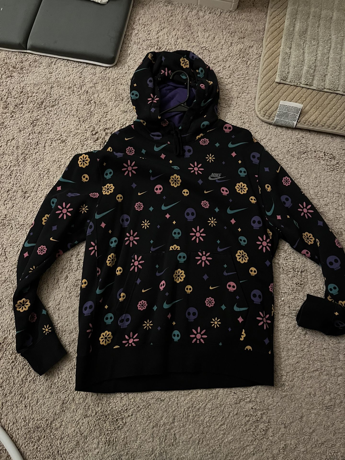 Nike Dia De Los Muertos Halloween Hoodie