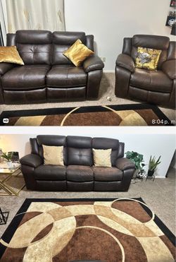 Nice 3 piece sofas $600