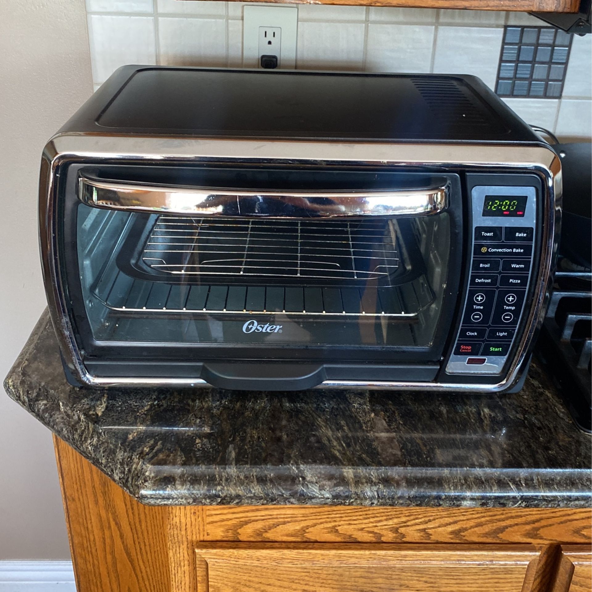 Oster Toaster Oven Digital Convection Oven, Large Slice Capacity