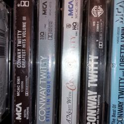 Over 120 Country Western Cassettes $65