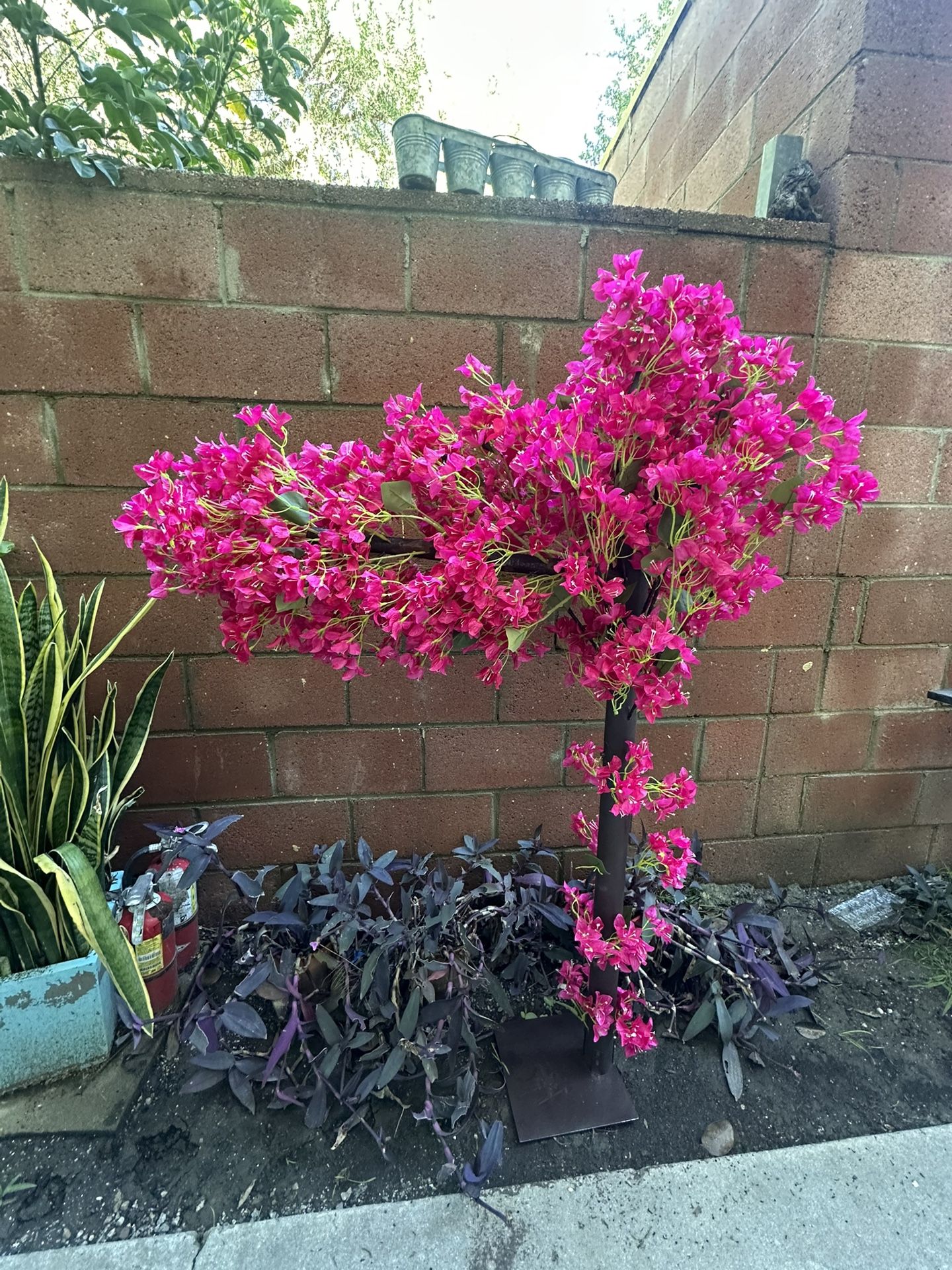 Artificial Bougainvillea Tree
