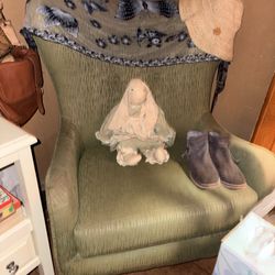 Vintage Winged Chair