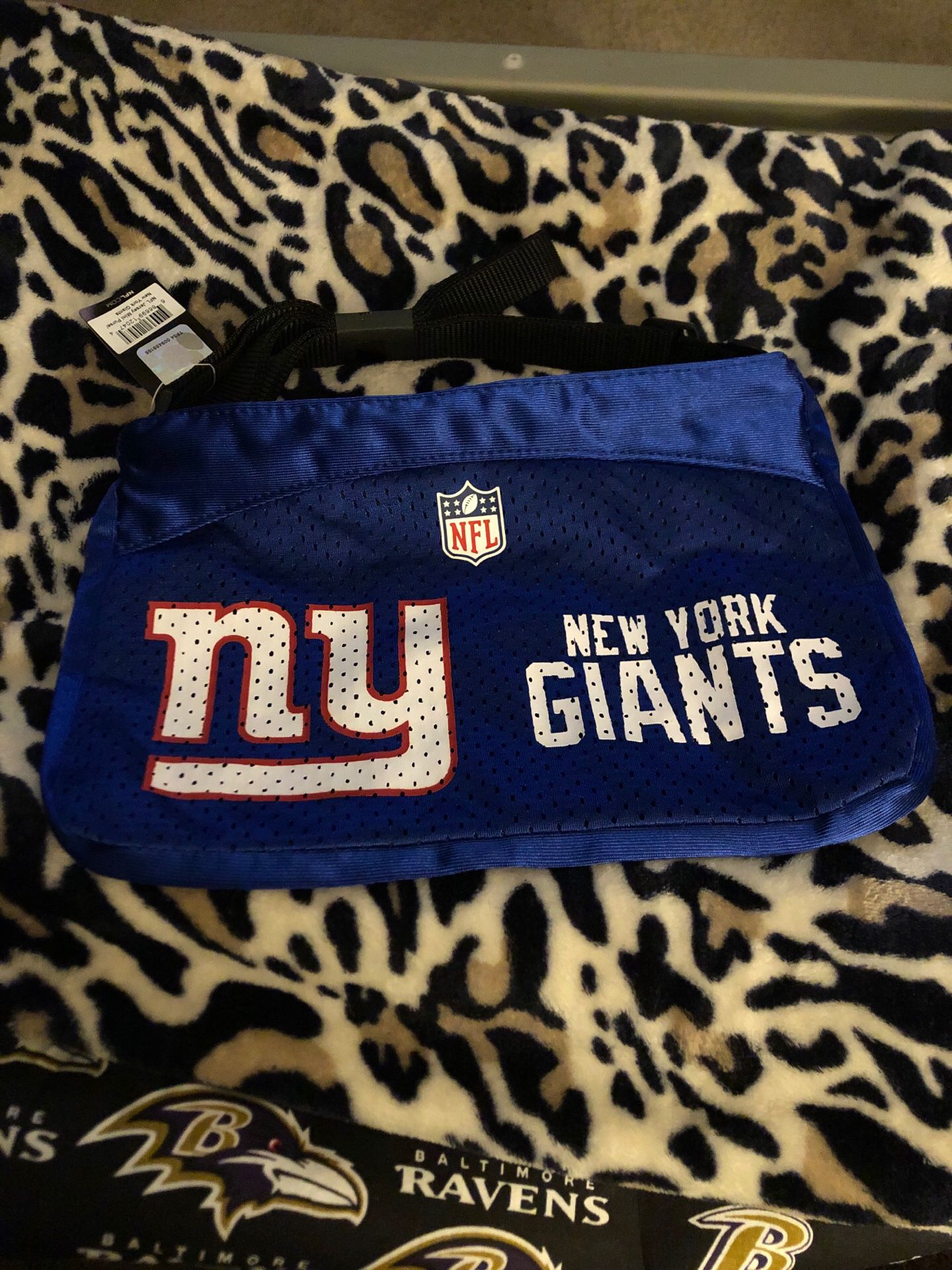 New NFL New York Giants Jersey Cross Body Bag - NWT