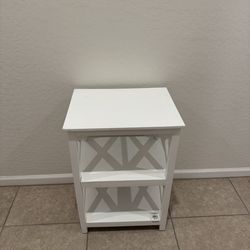 White End Table (Purchased from "at home" store)