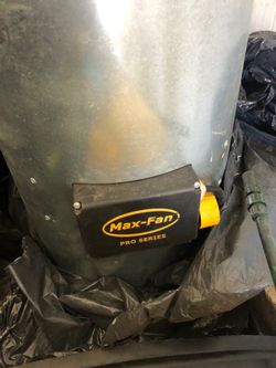 Max fan pro series Can Fan