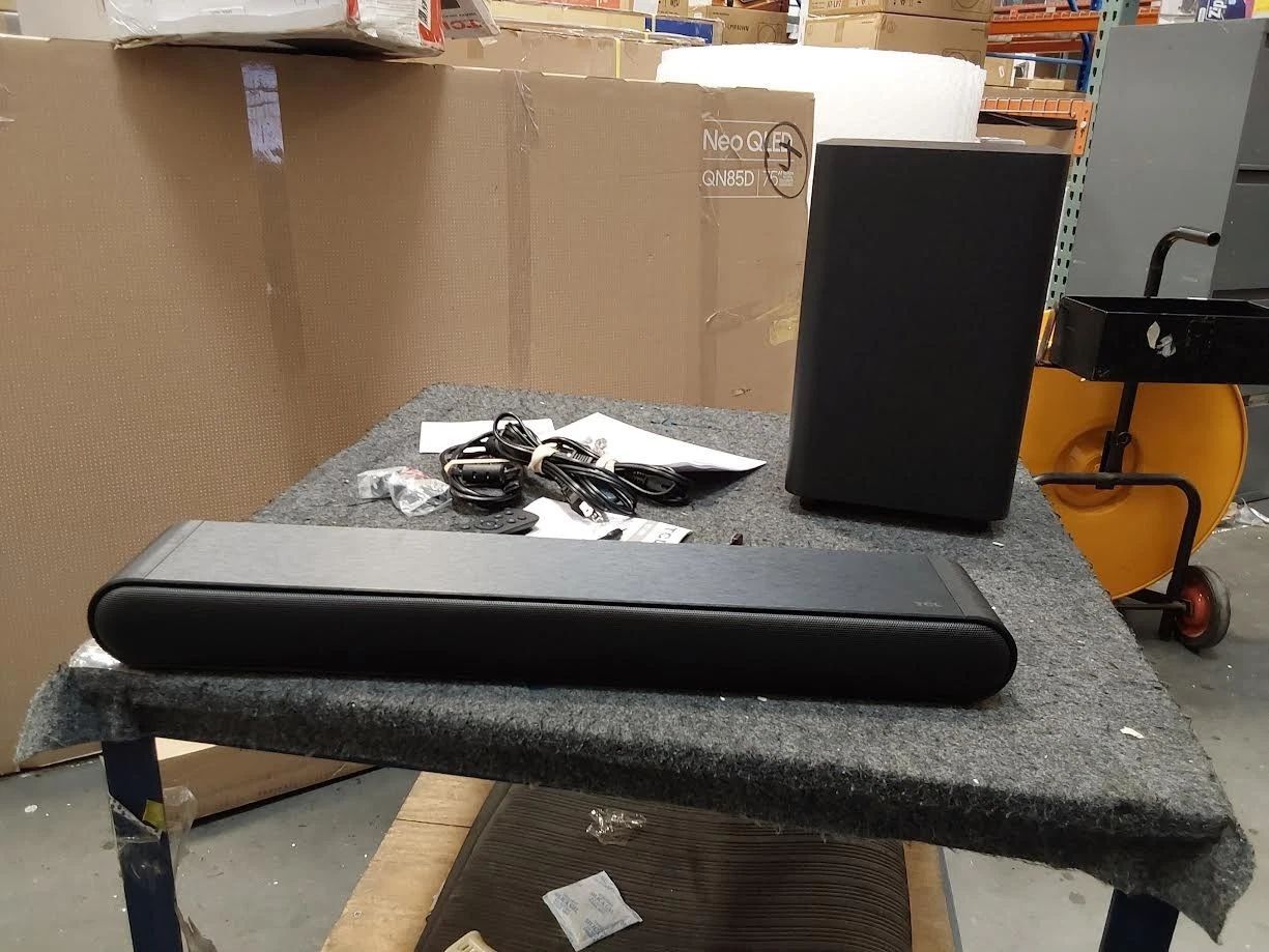 BC709 - TCL S210W 2.1 Ch Soundbar with DTS Virtual:X and Wireless Subwoofer