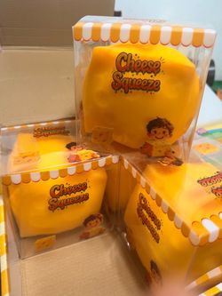 Jumbo cheese squishy