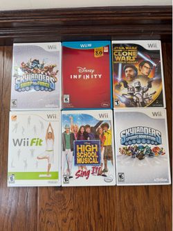 6 Wii games