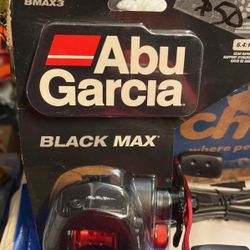 Fall  Sale AbuGarcia BlackMax  6.4-1 Reel