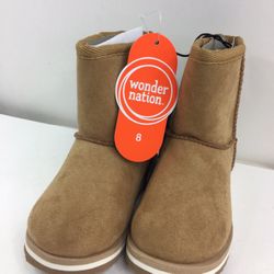 KIDS TODDLERS GIRLS BROWN BOOTS SHOE SIZE 8 😍😍😍NEW WITH TAG 