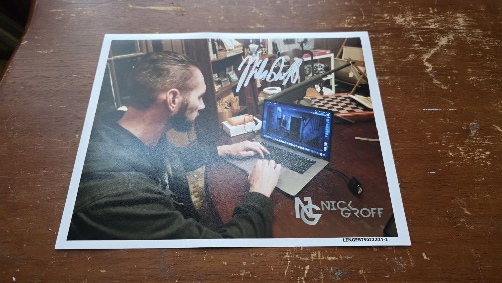 Nick Groff - Signed Autograph Photo (Paranormal Investigator) Ghost Adventures