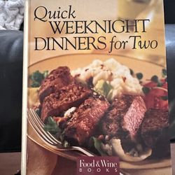 Quick Recipe cookbook