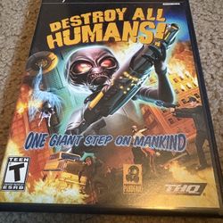 Destroy All Humans For PlayStation 2