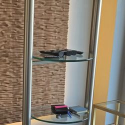 Glass Shelving Rack