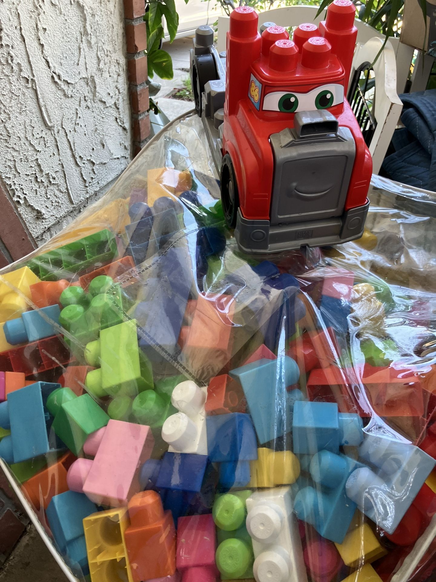 Giant Amount Of Mega Blocks Building Toys