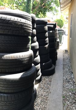 I have tires for sale $25 each with installation just ask for your size 1415 and 16 is only in 17
