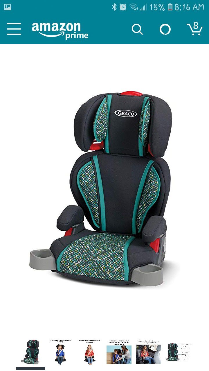 Graco TurboBooster Highback Booster Seat, Mosaic