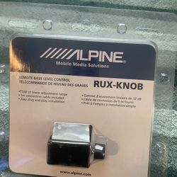Alpine  Bass Control Knob 