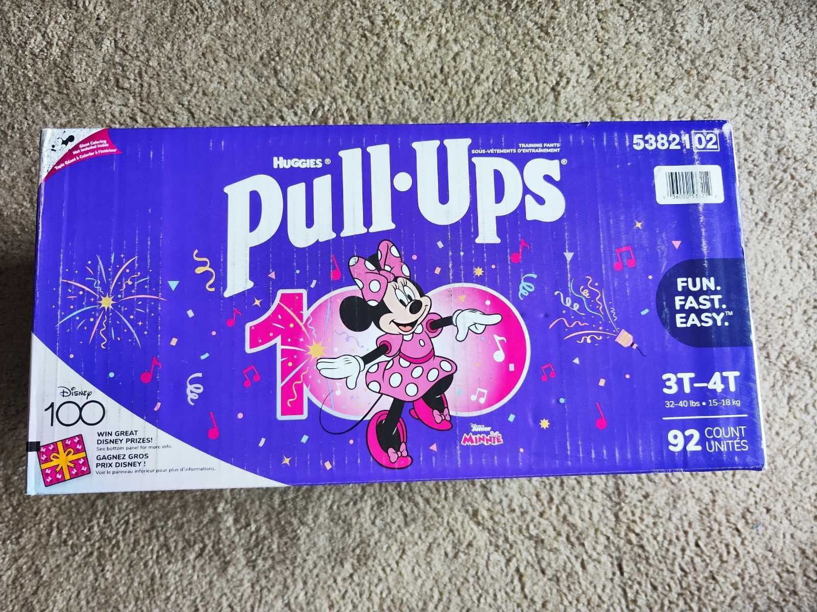 Pull-ups 3T-4T Boys, It’s Training Pants, Huggies Diapers