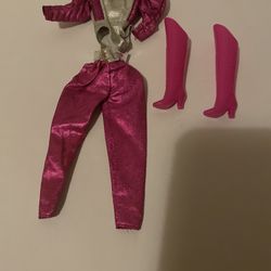 Vintage ‘85 Barbie Pink Astronaut Suit with Boots