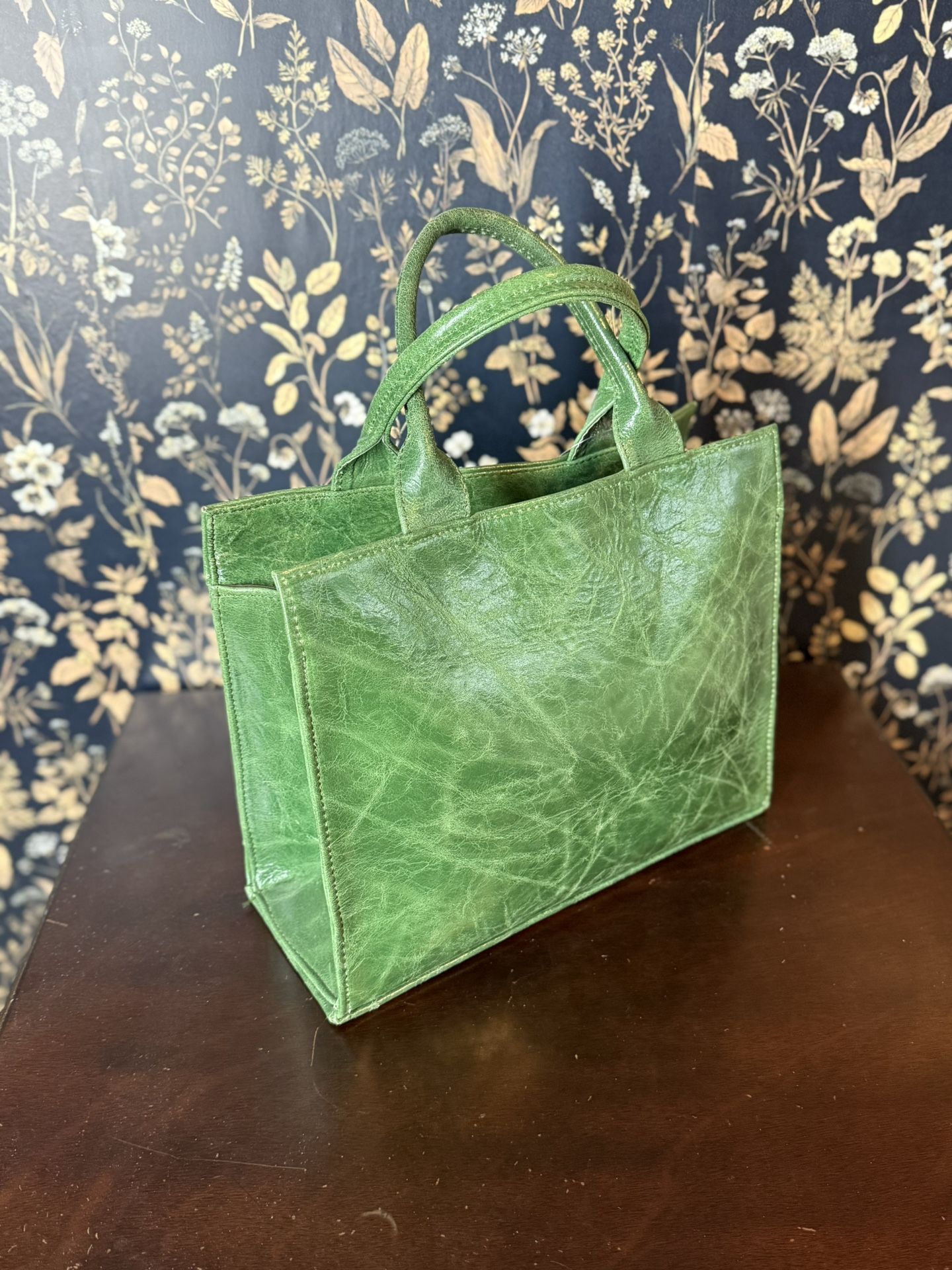 Mexican Crafts Leather Purse
