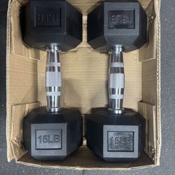 Brand New CAP Dumbbells 15lb