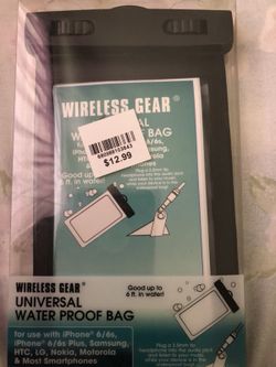 Wireless gear universal water proof bag