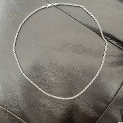  Men’s Sterling Silver Rope Chain (Message With Offers)