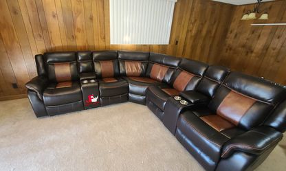 Brand New.! 7pc Motion Sectional 😍  Take It Home With Only$39down  Hablamos Español Y Financiamos🙋