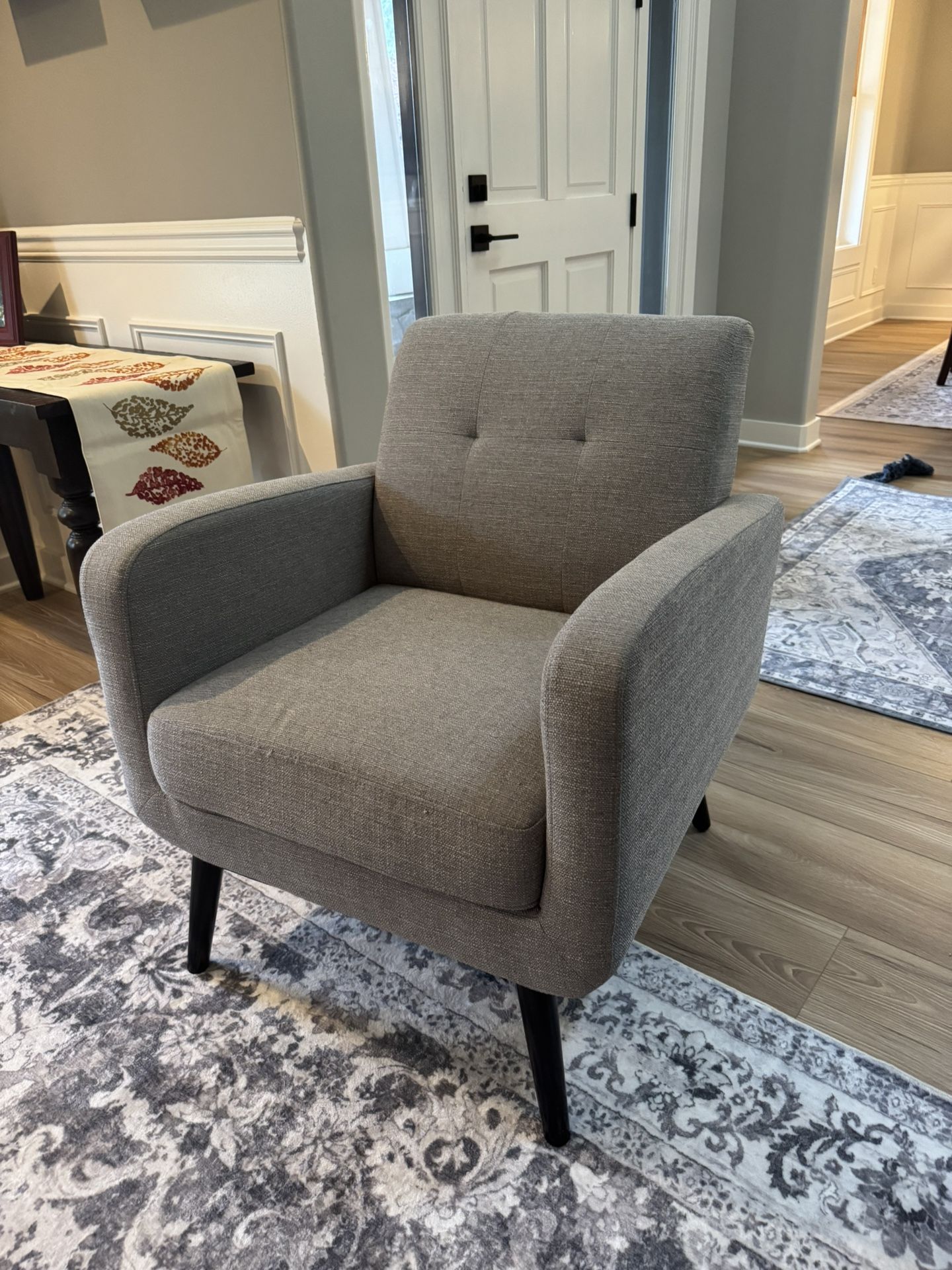 Grey Accent Chair