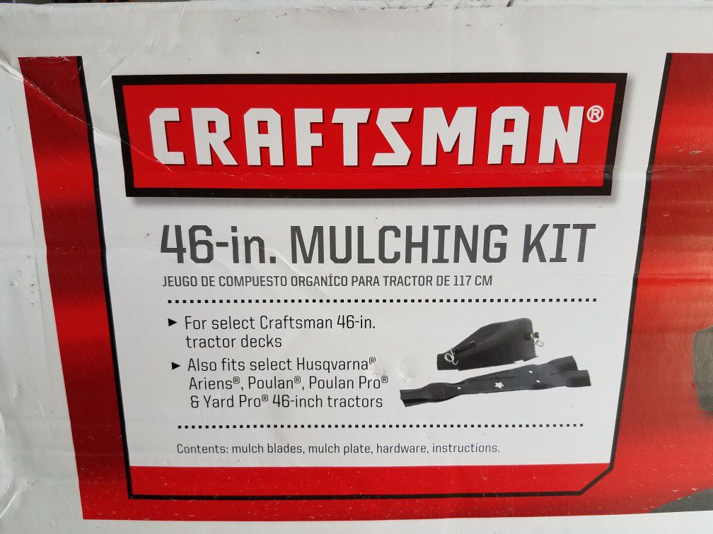 Craftzman 46" Mulching Kit