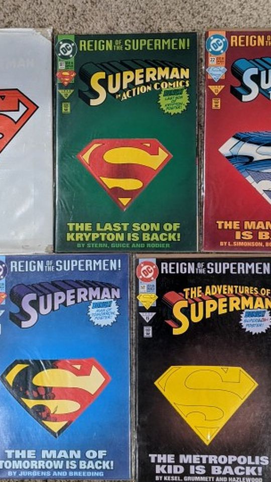 50 Comic Book Lot - Superman, Avengers, Simosons