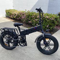 ENGWE Engine Pro Folding E-bike for Adults 750W 48V16Ah top speed 30mph range up to 75 miles, electric bike 